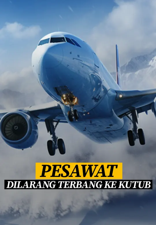 Kenapa Kapal Terbang Tak Boleh Terbang Ke Kutub